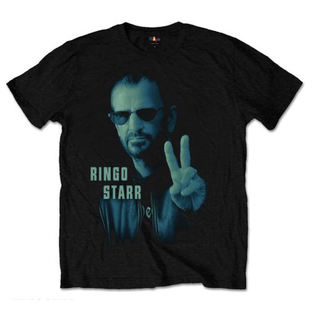 Ringo Starr - Colour Peace Herren TShirt - Schwarz